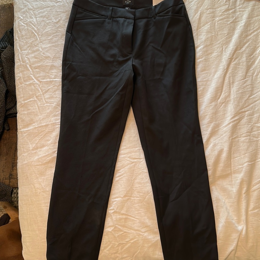 White House black market slim pants 10 NWT